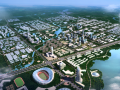 城市规划ps素材|体育场馆与城市建筑群PSD分层素材