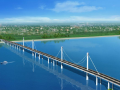 [杭州]江东大桥及接线工程通航孔空间缆索自锚式悬索桥设计