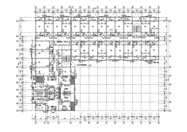 l型多层混居宿舍建筑施工图-居住建筑-筑龙建筑设计论坛