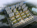 [江西]南昌万科金域国际居住区项目建筑模型（JHD建筑）