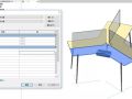 嵌套族参数化办公桌简介