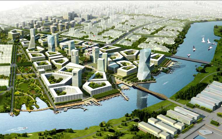 天津中新生态城-城市规划建筑案例-筑龙建筑设计论坛