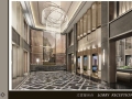 HBA-上海华发闸北销售中心售楼部室内深化设计方案