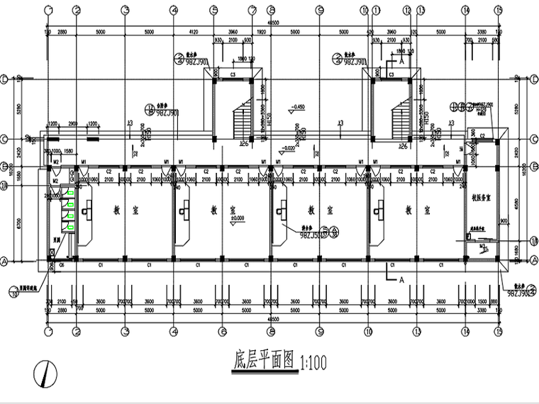 05底层平面图