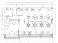 某地区川行天川菜馆室内装修设计全套CAD施工图