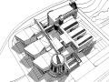 红旗博物馆建筑模型设计