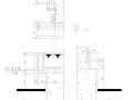 居住区景观，小区围墙CAD施工图