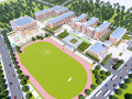 [湖南]长沙高新区金南中学建设方案模型设计（2018年）