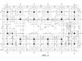 会议楼大跨度斜交井字梁框架结构施工图