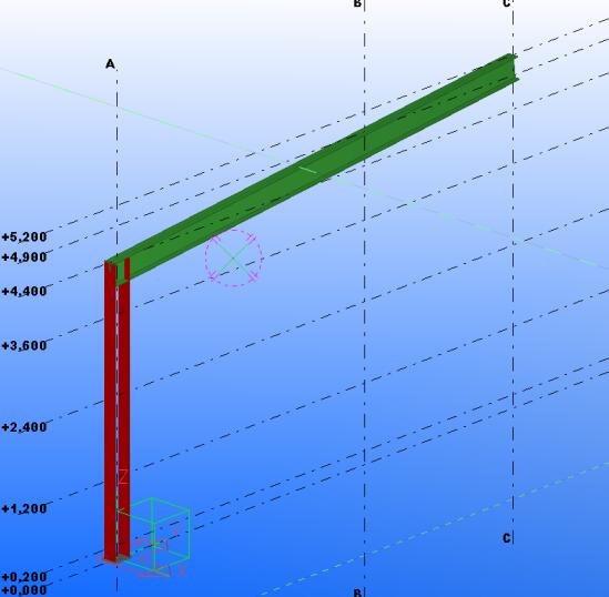 tekla钢结构bim软件教程模块6-tekla建模(斜梁)