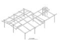 钢框架结构房屋屋顶加建结构施工图