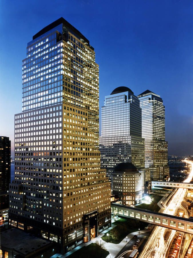 steelblue 美国世界金融中心 world financial centre