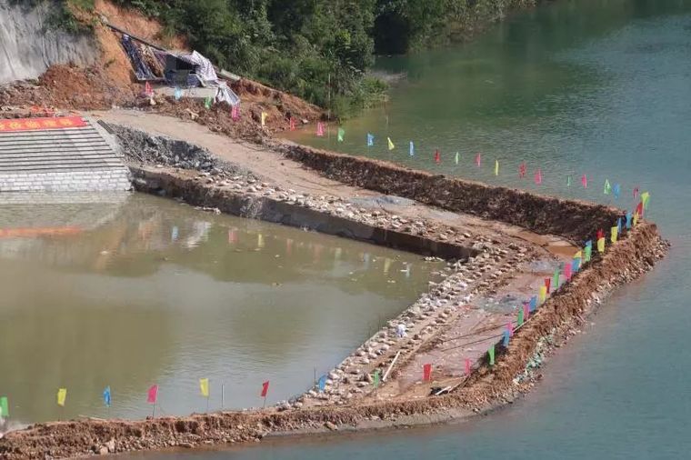 进水口围堰拆除,千岛湖水近了!