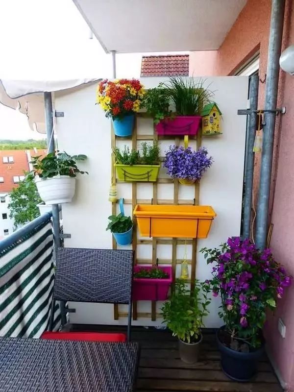 [分享]阳台就是要这样布置,养花和晾衣一个都不耽误!