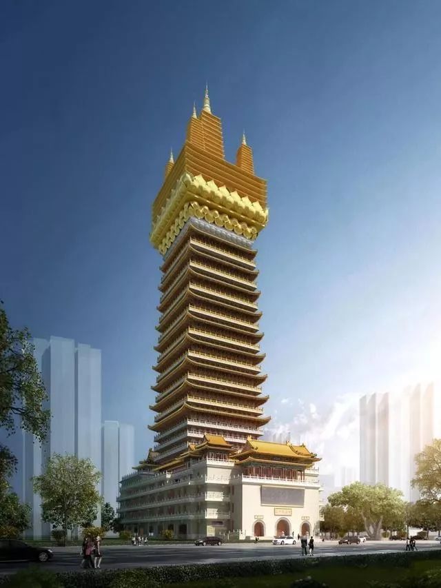[分享]173.22米!上海世界最高的佛教建筑即将建成