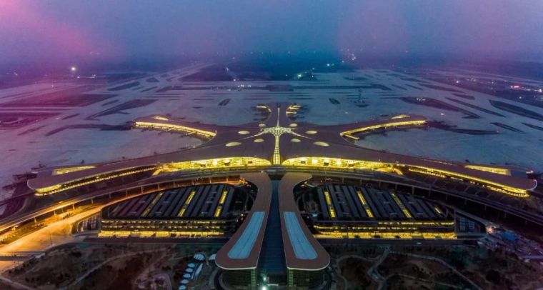 [分享]北京大兴机场最新全貌 平面设计图