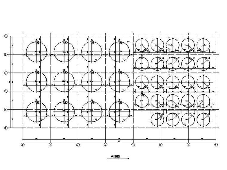 不锈钢罐酒库结构图轻钢屋面施工图不锈钢罐酒库储罐基础详图