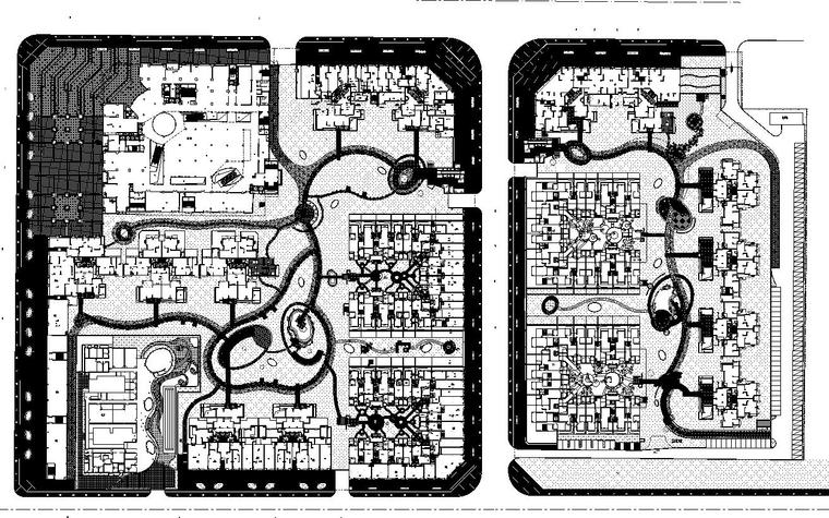 [四川]龙湖成都三千城景观植物cad施工图