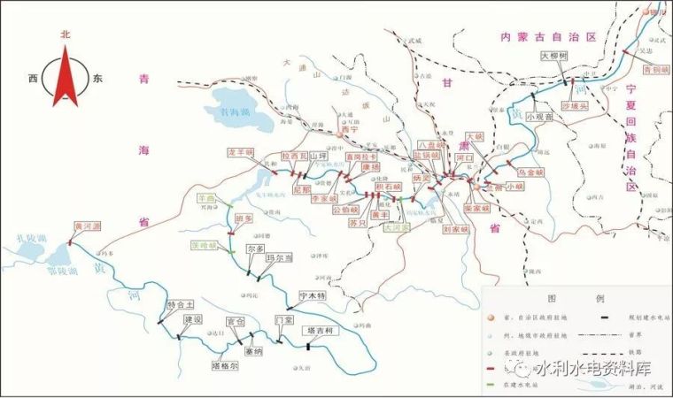 分享河床式水电站综合布置图资料下载