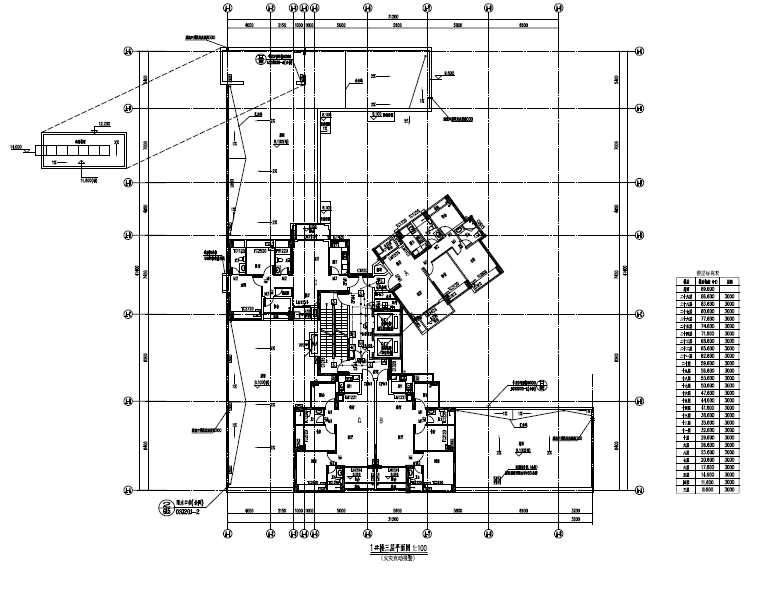 弱电施工cad图资料下载-广东大型商业住宅强电弱电施工图