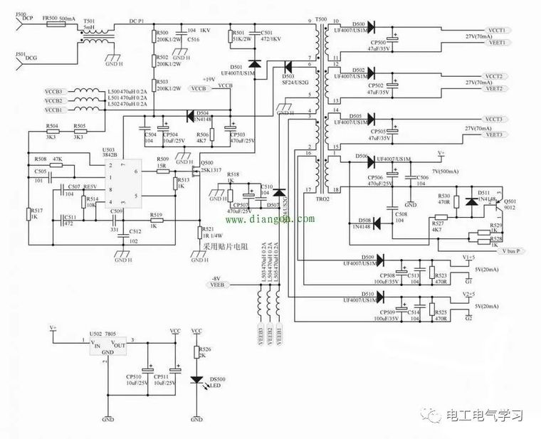 [分享]格力空调电路原理资料下载