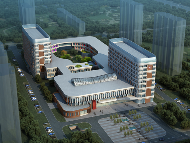 邹平妇幼保健院服务中心大楼设计方案文本图片