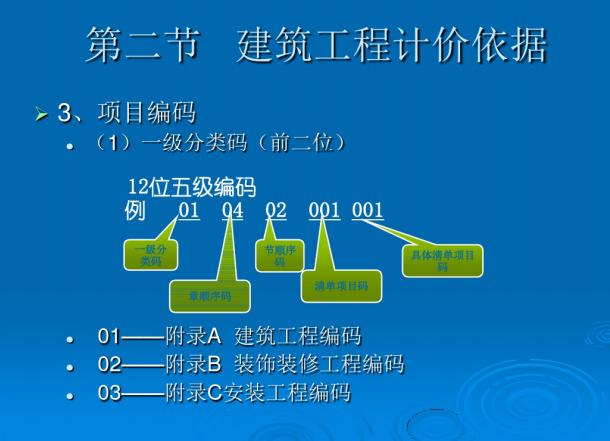 项目编码