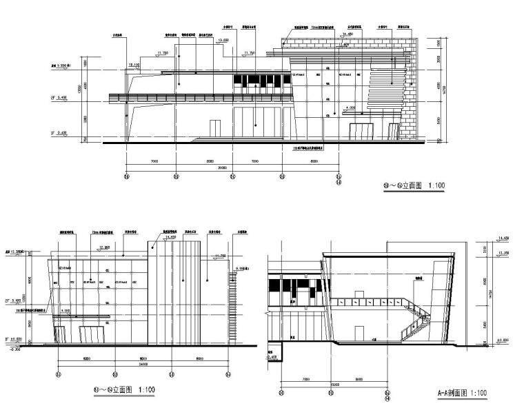 分享阶梯教室钢结构设计图资料下载