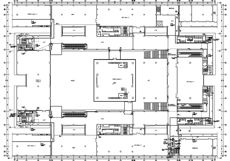 河南某博物馆建筑全套施工图纸