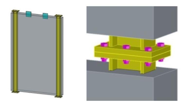 装配式型钢混凝土剪力墙抗震性能有限元研究