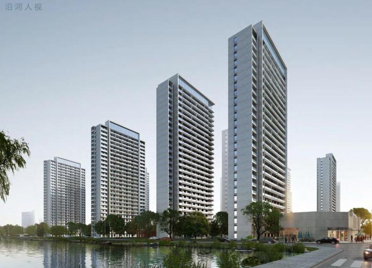 [上海]闵行现代风格高层租赁房建筑方案