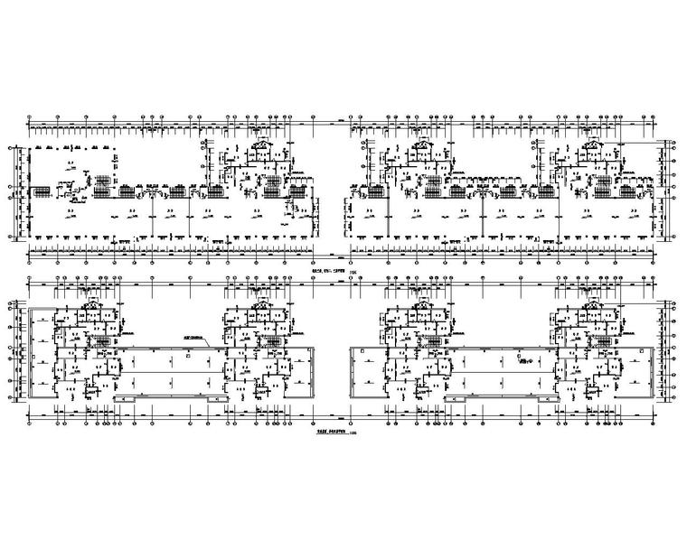 分享大型建筑施工图cad资料下载