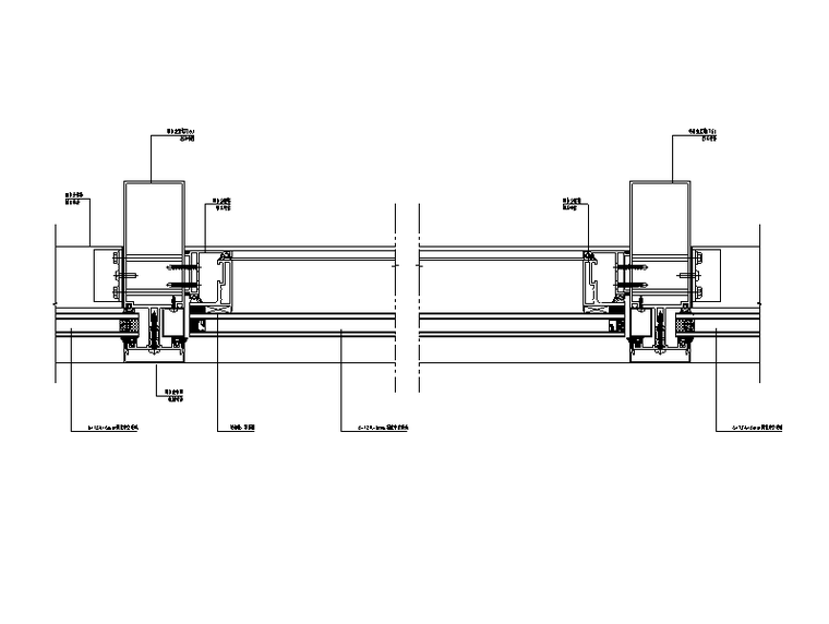 分享明框玻璃幕墙节点图集资料下载