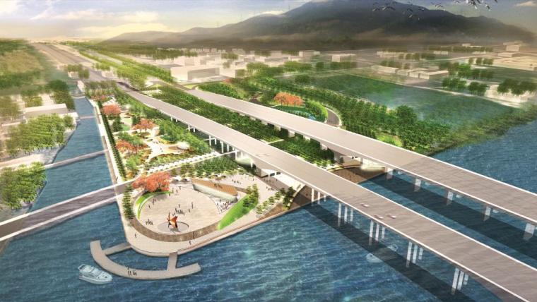 [广东]珠海滨河公园景观设计方案