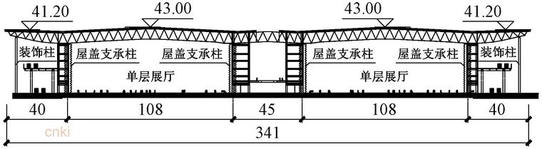 上海国家会展中心b1展厅屋盖结构设计2020