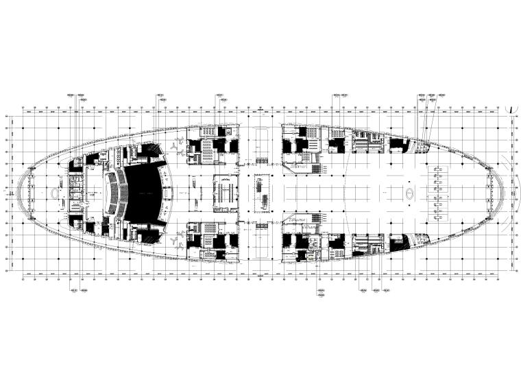 分享厦门国际会展中心钢结构设计图纸资料下载