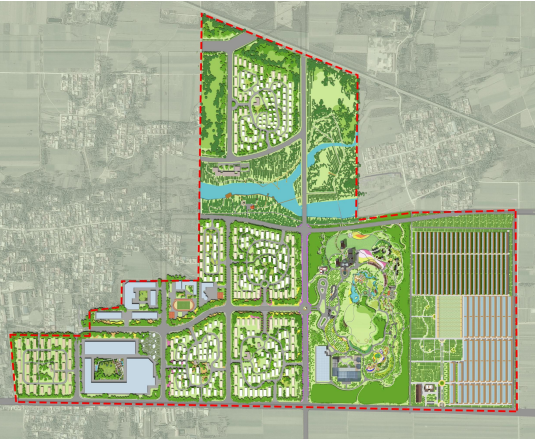 [河北]四时田园休闲康养小镇景观概念规划