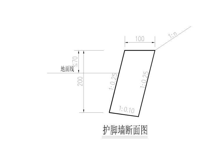 03护脚墙大样图-模型