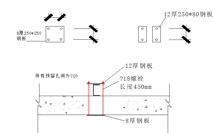 03 卸料平台预埋装置