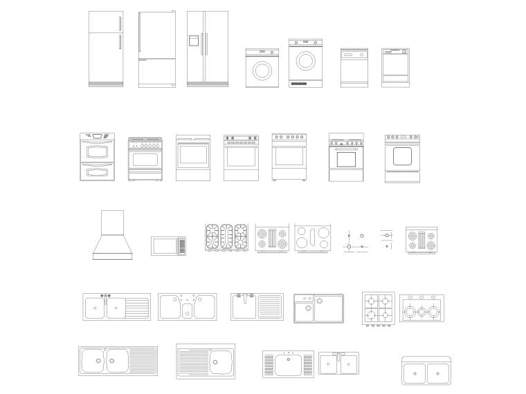 muji官方家具专用cad模块 2020最新产品图册