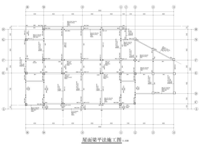 梁平法施工图