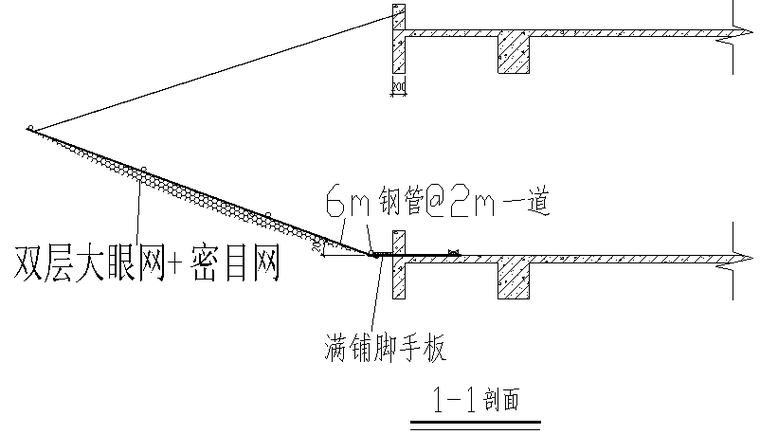 [河北]外挑水平防护网施工技术交底(4p)