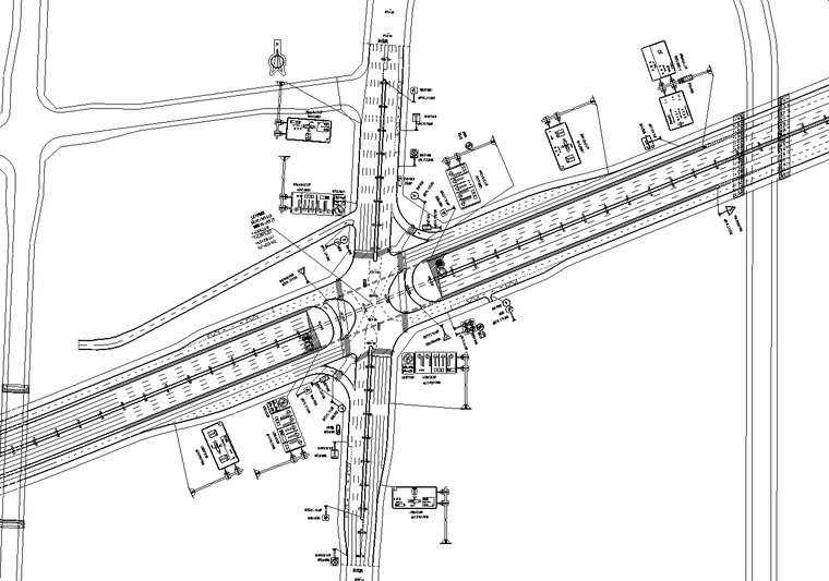 [重庆]快速路隧道工程交通施工图(三卷)2019