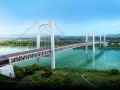 三塔双层钢桁梁悬索大桥总体设计及结构选型
