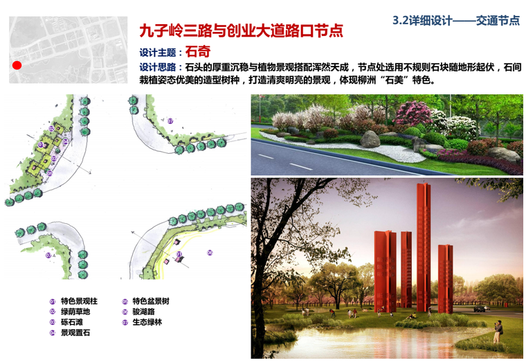 [广州]自然风貌-城市主道路外侧景观方案