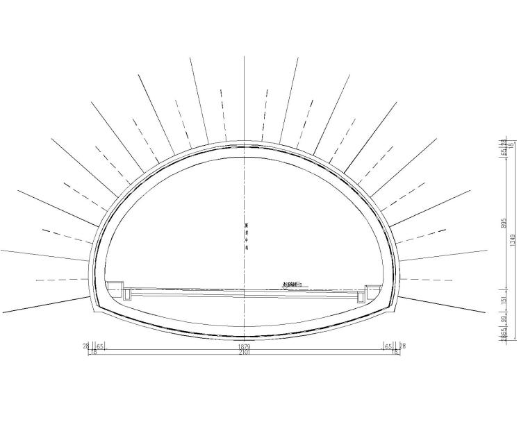 (5)管棚接头采用102×8mm丝扣钢管,丝扣长度20cm,同一横断面内钢管