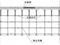 顶板后浇带采用混凝土构造柱支撑