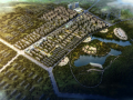 陕西汉中勉县温泉城规划设计方案