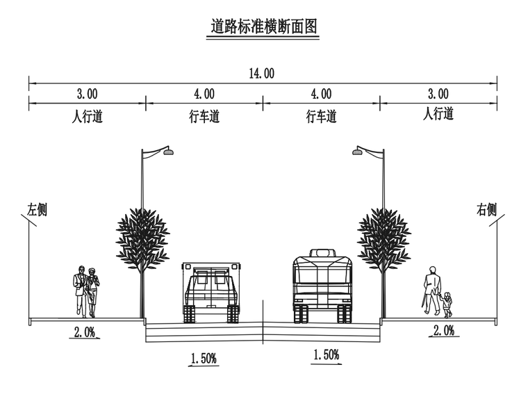 城市棚户区配套市政道路全套图纸135p 2019-路桥工程图纸-筑龙路桥