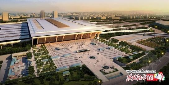 石家庄火车站东广场效果图